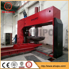 SHUIPO New Product Dished Head Pressing Machine dished end flanging machine